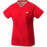 Yonex Sportshirt Crew Neck Dames Polyester Rood