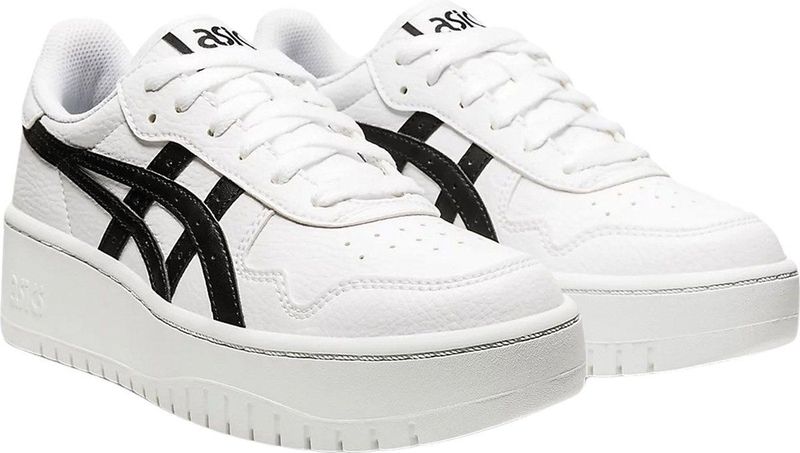 Sneaker - Japan - Imitatieleer - Logoprint - Platte Hak