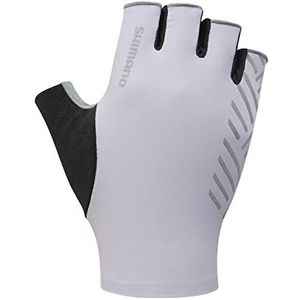 Shimano Advanced Korte Handschoenen Wit L Man