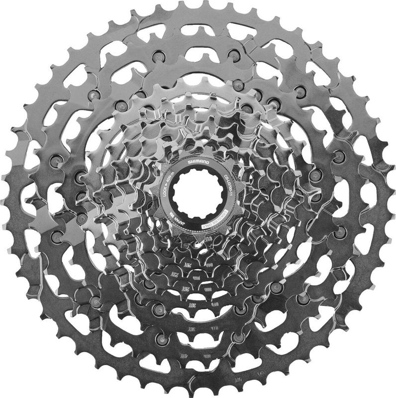 Shimano CS-LG700-11, Fahrradritzel, Aluminium, Schwarz