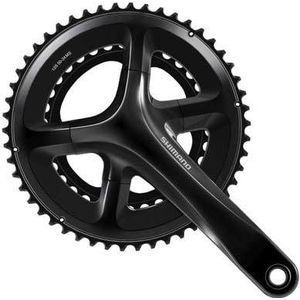 SHIMANO FC-RS520 Crankset 2 x 12-Speed 50-34Z zwarte fiets, uniseks, volwassenen, kleur, maat