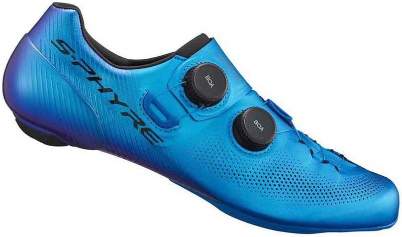 Shimano - RC9 S Phyre - Fietsschoenen - Blauw - Microvezelleer