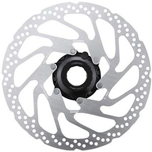 Shimano Remschijf Rt-em300 160 Mm Rvs Center-lock Zilver
