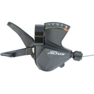 Shifter Shimano Altus SL-M2010 9 speed rechts - zwart
