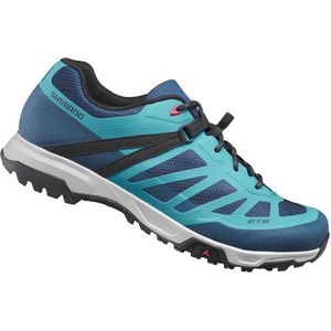 SHIMANO Zapatillas MTB Et500 Sneakers voor dames, blauw, 37 EU