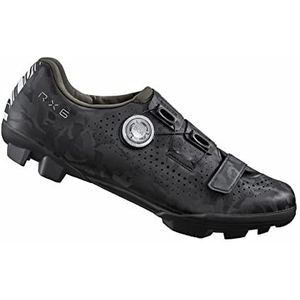 Shimano Zapatillas SH-RX600 Fietsschoen, uniseks, zwart, 43 EU, zwart, 43 EU