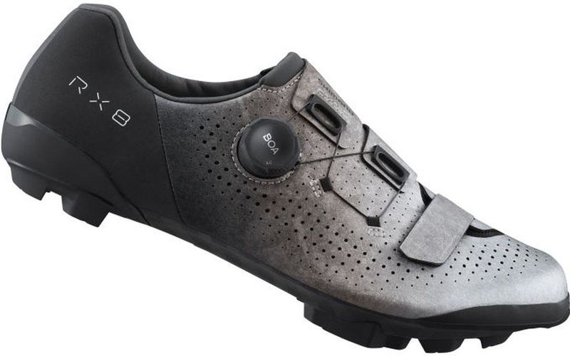SHIMANO RX801 Grind Schoenen - Silver - Heren - Vederlichte Gravelraceschoenen