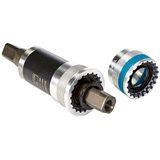 Eje crankstel BSA 122,5/68 mm -BB-UN300 Cuadradillo (LL123)