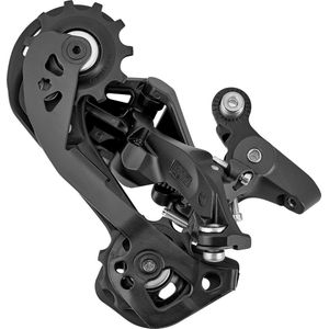 Achterderailleur 2 x 10/11-speed Shimano Deore M4120 SGS - directe montage - zwart