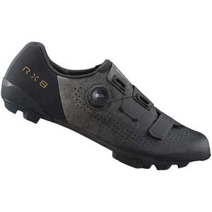 Shimano - RX801 - Gravel Schoenen - Zwart - Synthetisch Leer - Lichtgewicht