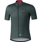 Shimano - Aerolite - Fietsshirt - Groen - 100% Polyester - Korte Mouwen