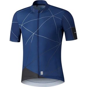 Shimano - Breakaway - Fietsshirt - Blauw - Heren