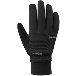 SHIMANO Unisex INFINIUM™ PRIMALOFT® handschoenen, zwart, maat S