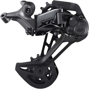 Shimano Unisex - Volwassenen Xt Lg Rd-M8130 Schakelsysteem, Zwart, 11-voudig