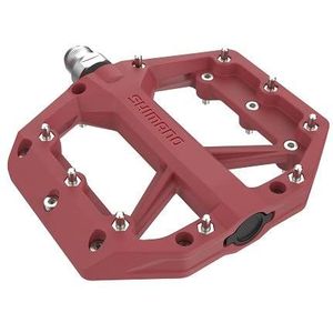 Shimano PD-GR400 platformpedalen, rood