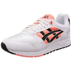 ASICS laders tiger gel-Saga, Sun Coral Zwart, 45 EU