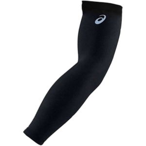 asics run armsleeve unisex black