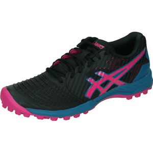 Asics - Field Ultimate FF - Hockeyschoen - Zwart - Lichtgewicht - Versterkte Ondersteuning