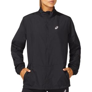 Asics - Core Jack - Dames - Zwart - Ademend en Waterbestendig - Gerecycled Materiaal