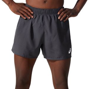 Asics - Core 5IN - Sportbroek - Grijs - 100% Polyester (recycled)
