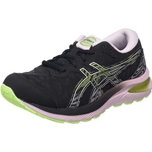 ASICS Gel-Cumulus 23 GS, lage gymschoenen, uniseks, Zwart Recht Roze, 33 EU