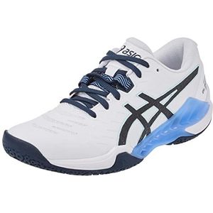 ASICS Blast Ff 2 Indoor Court Shoe voor dames, Wit Frans Blauw, 40.5 EU