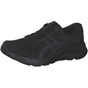 ASICS Gel-Contend 8 Hardloopschoenen voor heren, Zwart Black Carrier Grey, 37.5 EU