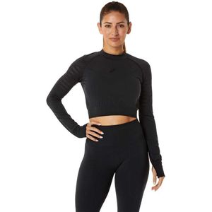 ASICS Seamless Lange Mouwenshirt Dames - Performance Black