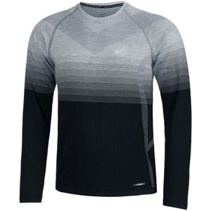Asics - Seamless Long Sleeve Top - Hardlooptop - Zwart - Naadloze Constructie, ACTIBREEZE Technologie, 50% Gerecycled Materiaal