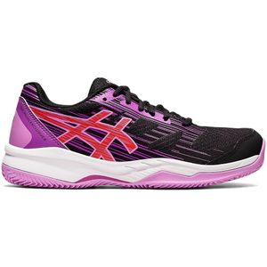 Women's Black And Lilac Asics Gel-padel Exclusive 6 1042a143 004 Shoes