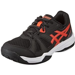 Junior Black And Red Asics Gel-padel Pro 5 Grade School 1044a048 001 Shoes