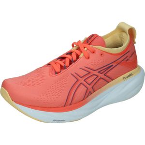 Asics gel-nimbus 25 in de kleur bruin.