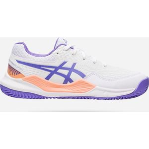 Asics Tennisschoen Gel Resolution 9 Clay Junior Wit - Paars