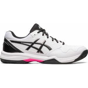 White And Black Asics Gel-dedicate 7 Clay 1041a224 104