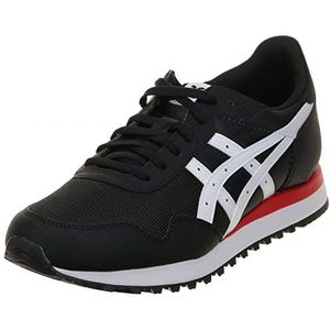 ASICS Tiger Runner II Herensneakers, Zwart Wit, 39.5 EU