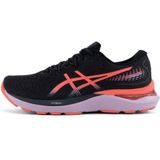 ASICS Gel-Cumulus 24 dames Hardloopschoenen, Zwarte papaya, 40.5 EU