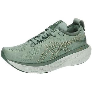 ASICS Nimbus 25 dames loopschoenen blauw turquoise, Slate Grey Champagne, 40.5 EU