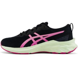 ASICS Unisex Novablast Gs Running Shoe voor kinderen, zwarte fruitpunch, 38 EU