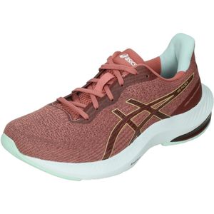 Asics gel-pulse 14 in de kleur rood.