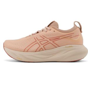 Asics Gel-nimbus 25 Hardloopschoenen Beige EU 41 1/2 Vrouw