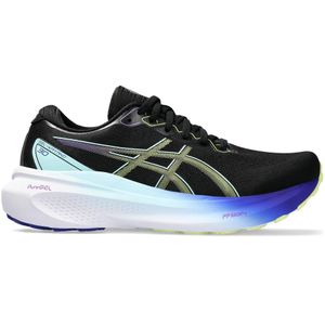 ASICS Kayano 30 Hardloopschoenen Heren - Blauw/Wit, Black Glow Yellow