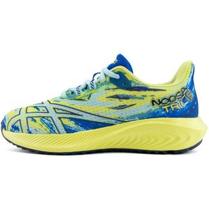 asics gel noosa tri 15 gs hardloopschoenen voor kinderen geel blauw