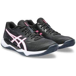 ASICS Dames Gel-Tactic 12 Sneaker, zwart Hot Pink, 6.5 UK, Zwart Hot Roze, 40 EU