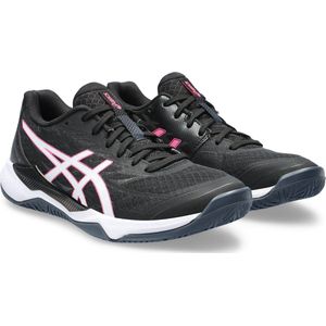 ASICS Gel-Tactic 12 Sneakers voor dames, maat 39,5 EU, Black Hot pink., 39.5 EU