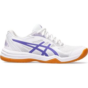 Asics - Upcourt 5 - Wit met Paarse Sportschoenen-39