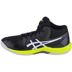 ASICS Beyond FF MT 1071A095-001 Volleybalschoenen voor heren, zwart/veiligheidsgeel, 46,5 EU, zwart, 46.5 EU