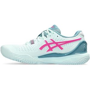 ASICS Gel-Resolution 9 Padel Sneakers voor dames, 37,5 EU, Soothing Sea Hot Pink, 37.5 EU