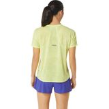 Asics Metarun Pattern T-shirt Met Korte Mouwen Geel S Vrouw