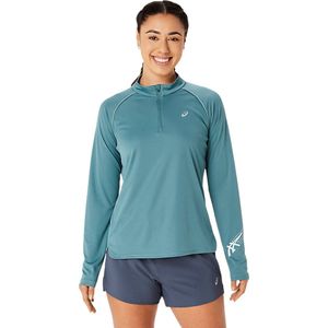 Asics - Icon 1/2-Zip Top - Groen - Materiaal