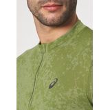 Metarun Pattern 1/2 Zip SS Top S